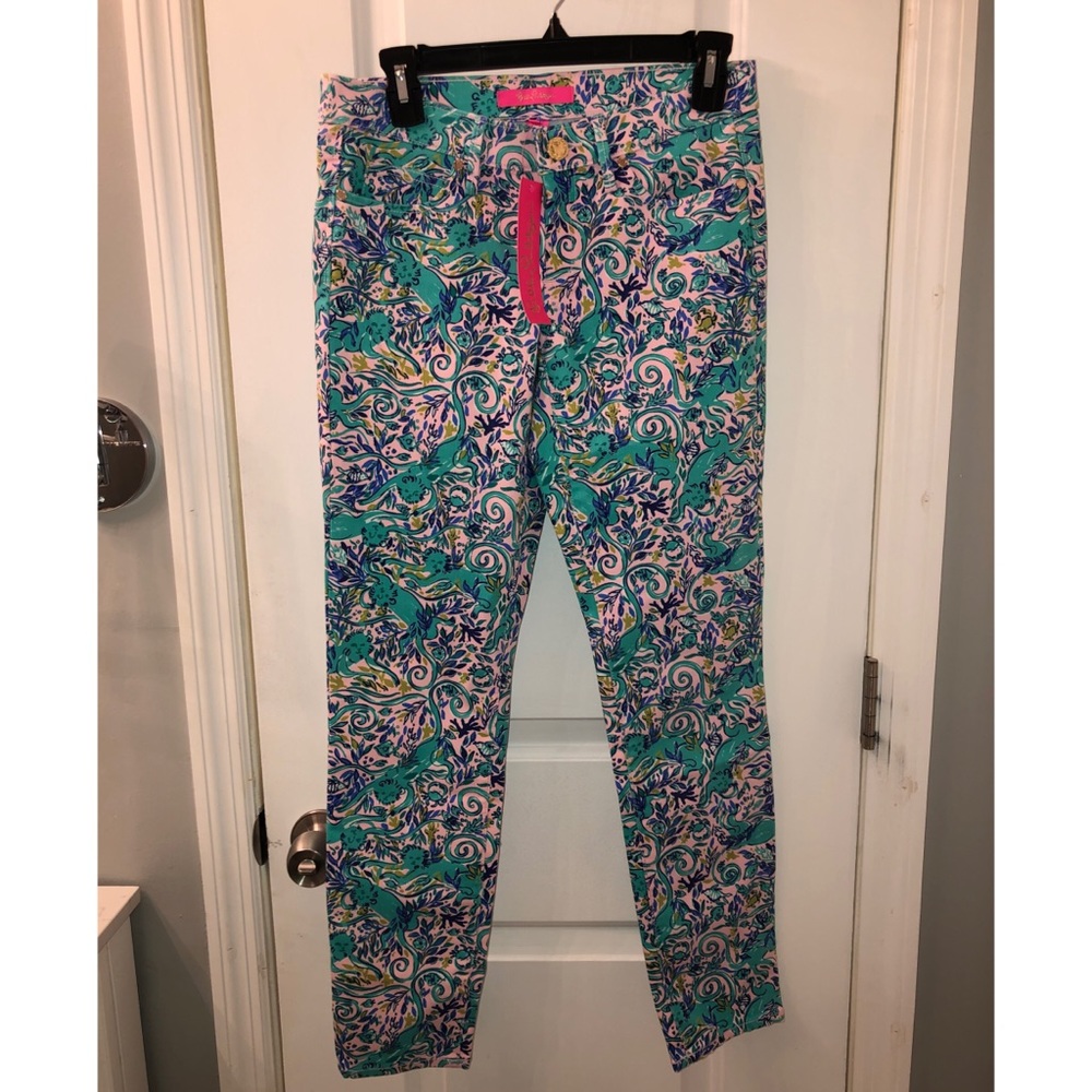 NWT Lilly Pulitzer skinny crop pants